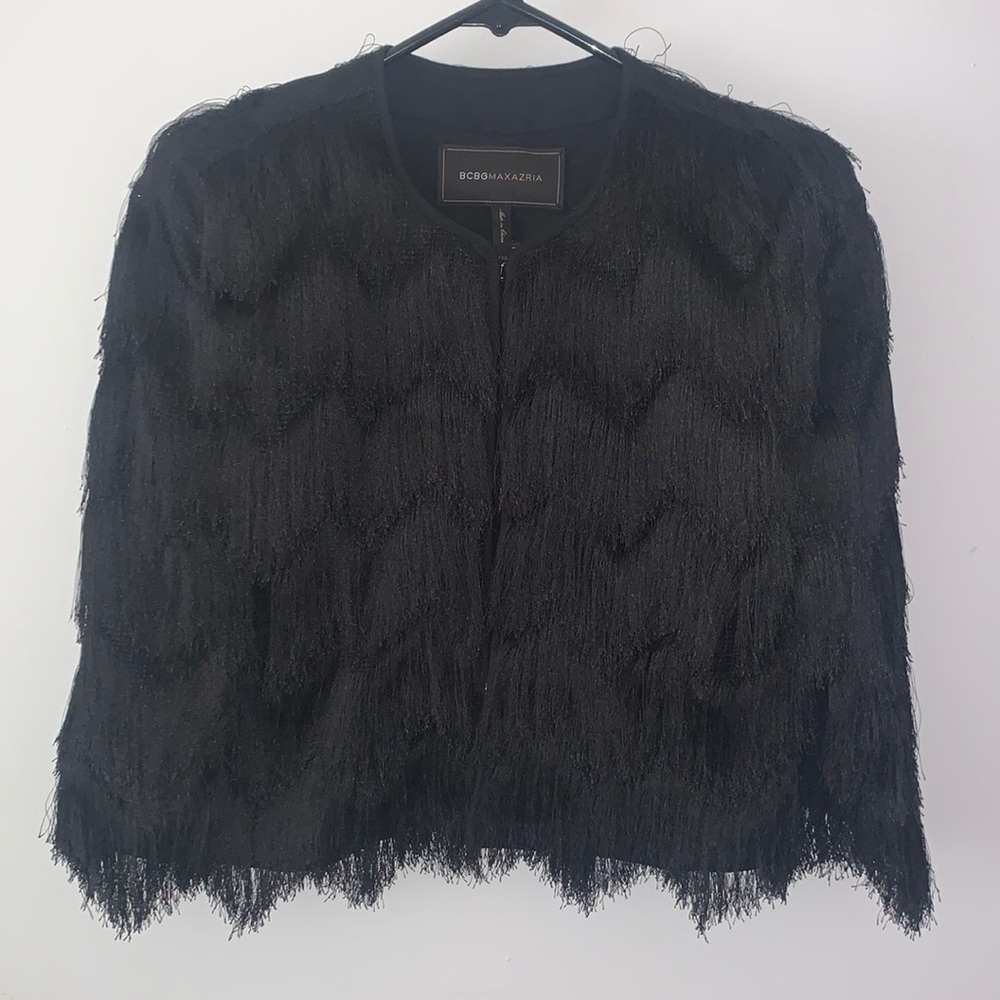 Fringe bolero jacket